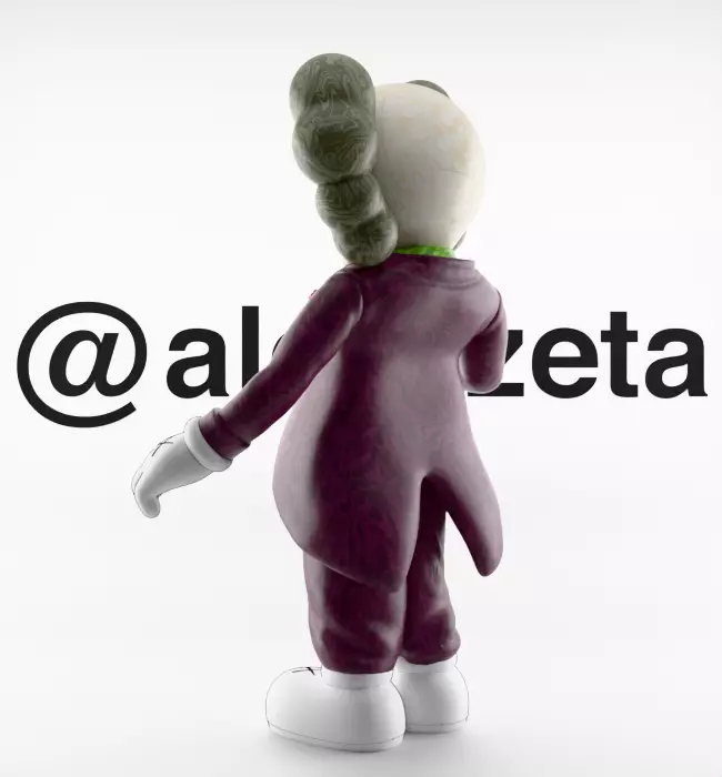 Kaws Joker for Print 3D print model_12