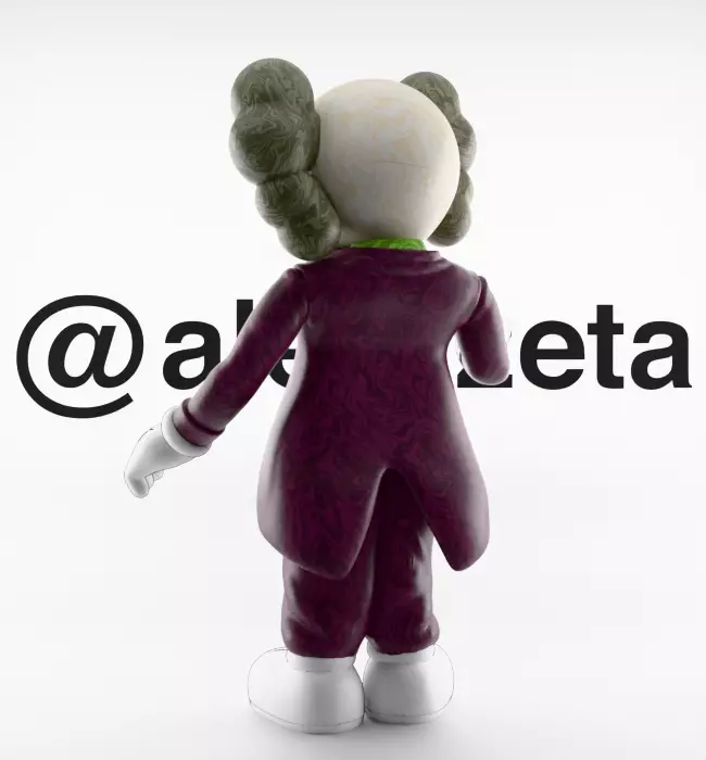 Kaws Joker for Print 3D print model_14