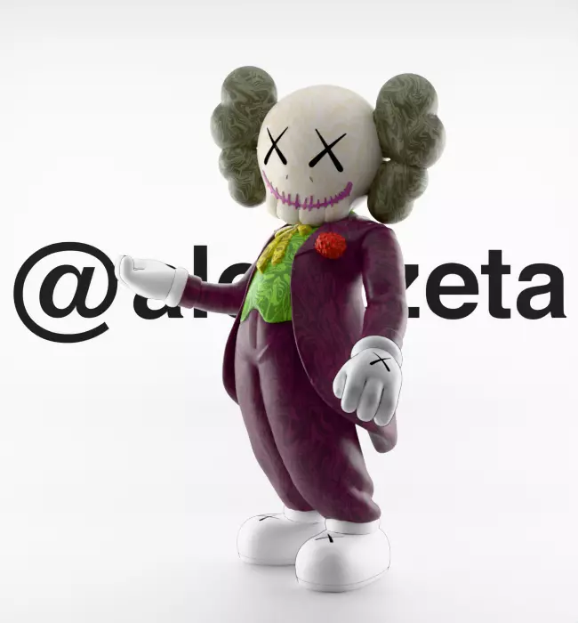 Kaws Joker for Print 3D print model_3