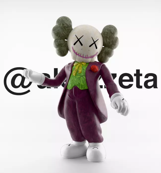 Kaws Joker for Print 3D print model_36