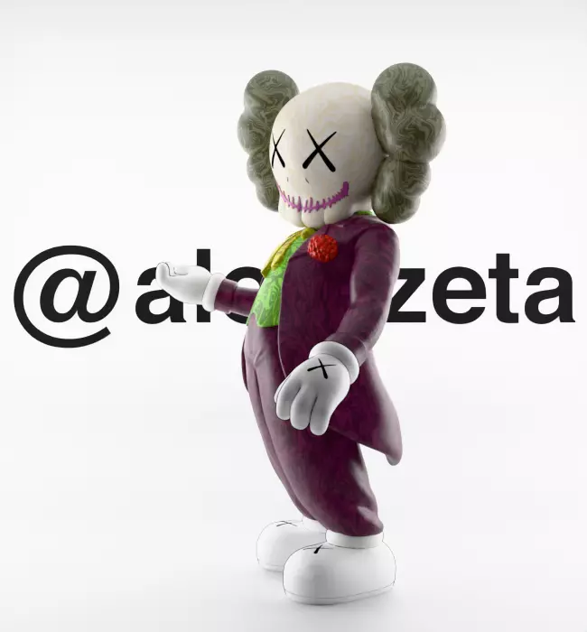 Kaws Joker for Print 3D print model_5