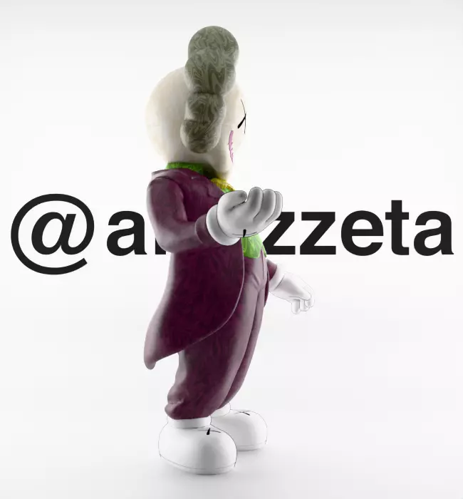 Kaws Joker for Print 3D print model_27