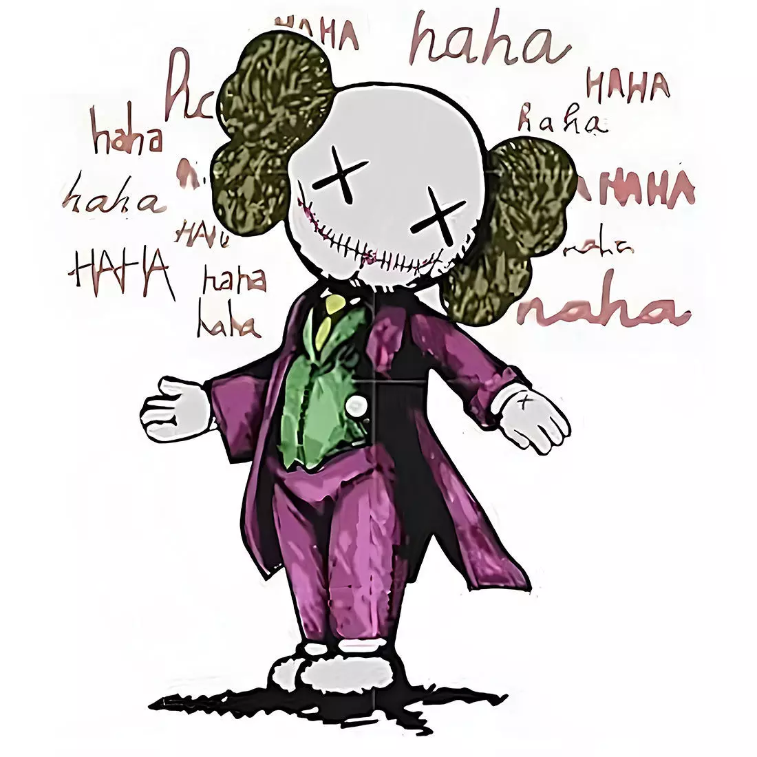 Kaws Joker for Print 3D print model_0