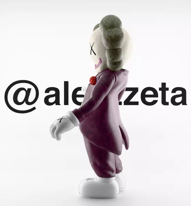 Kaws Joker for Print 3D print model_9