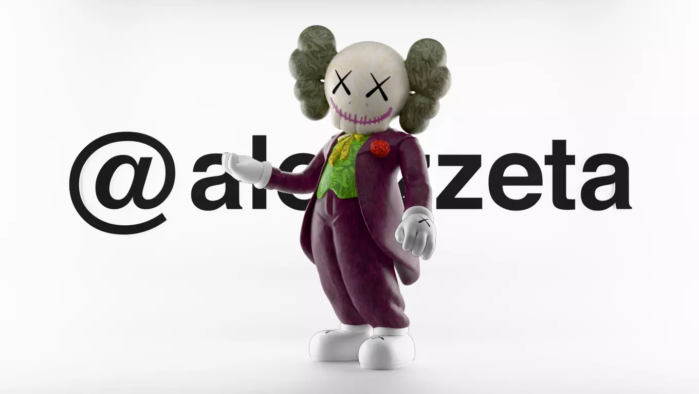 Kaws Joker for Print 3D print model_1