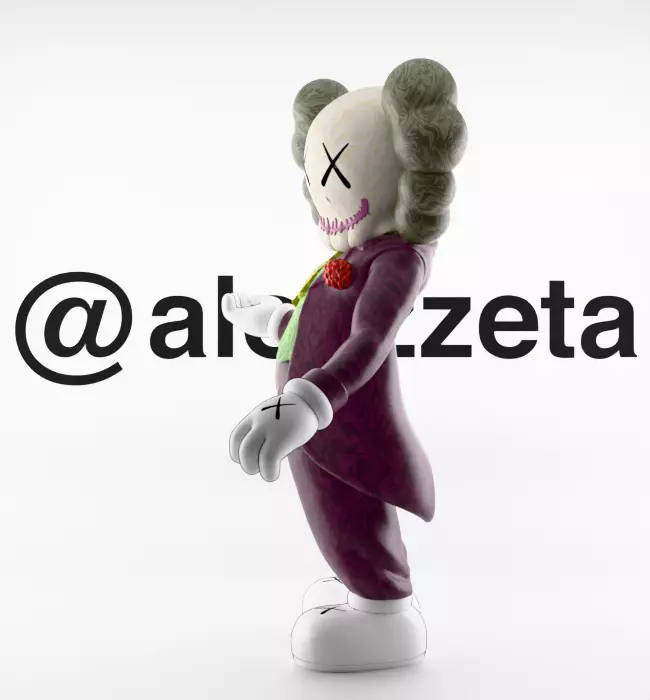 Kaws Joker for Print 3D print model_7