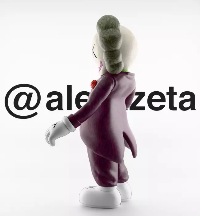 Kaws Joker for Print 3D print model_10