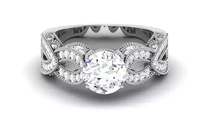 Solitaire Engagement Wedding Ring Bridal Ring