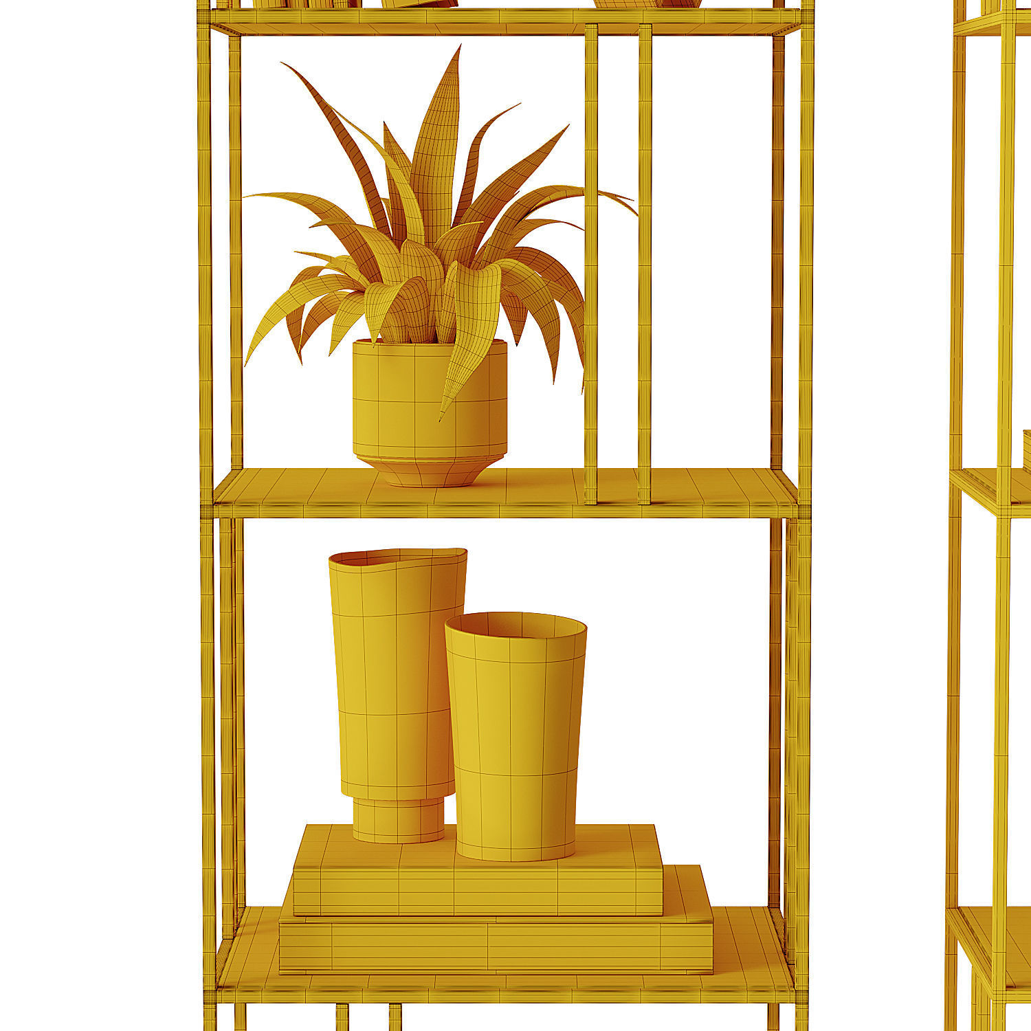 Westelm - Profile Bookcase 3D model_9