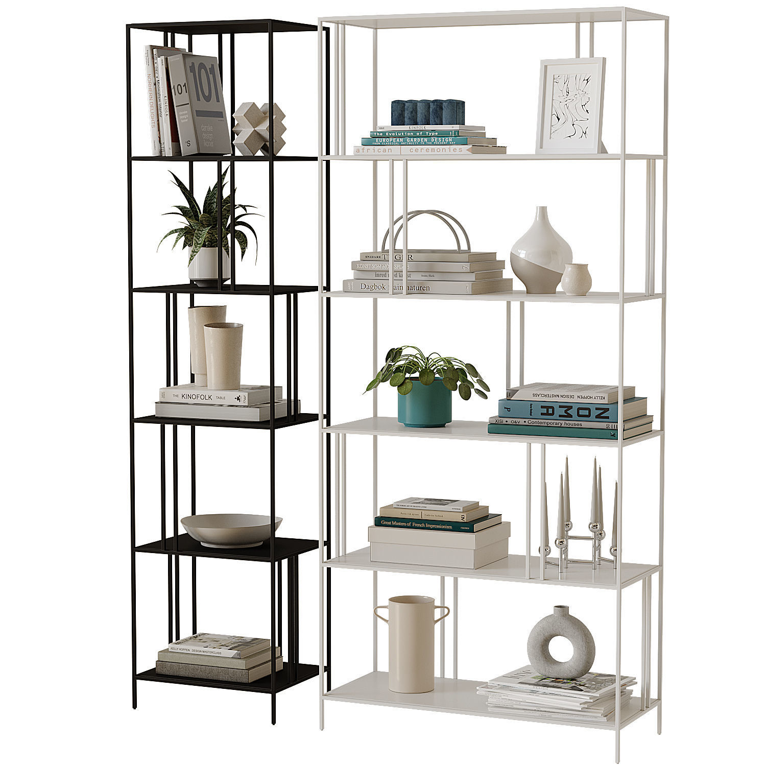 Westelm - Profile Bookcase 3D model_5