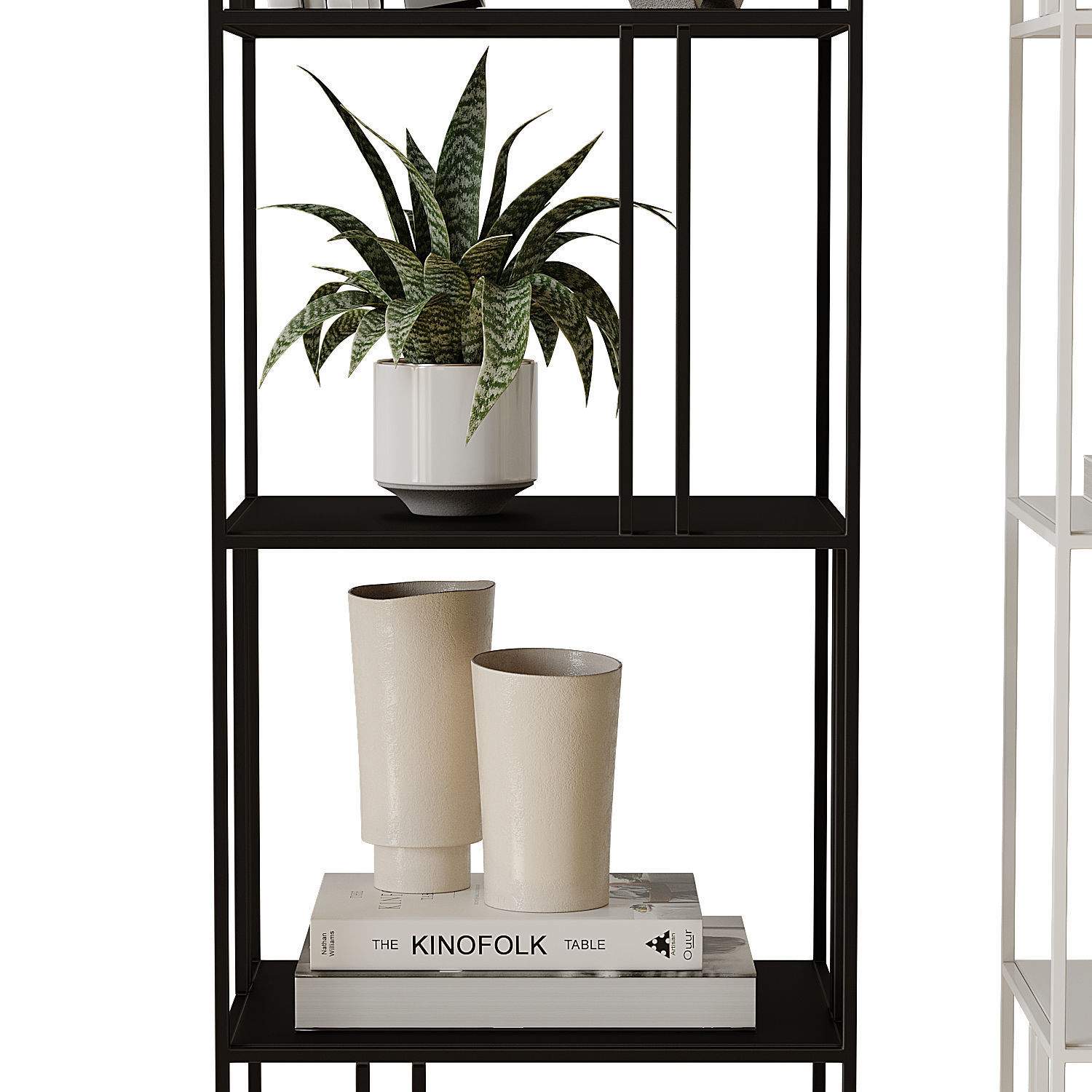 Westelm - Profile Bookcase 3D model_3