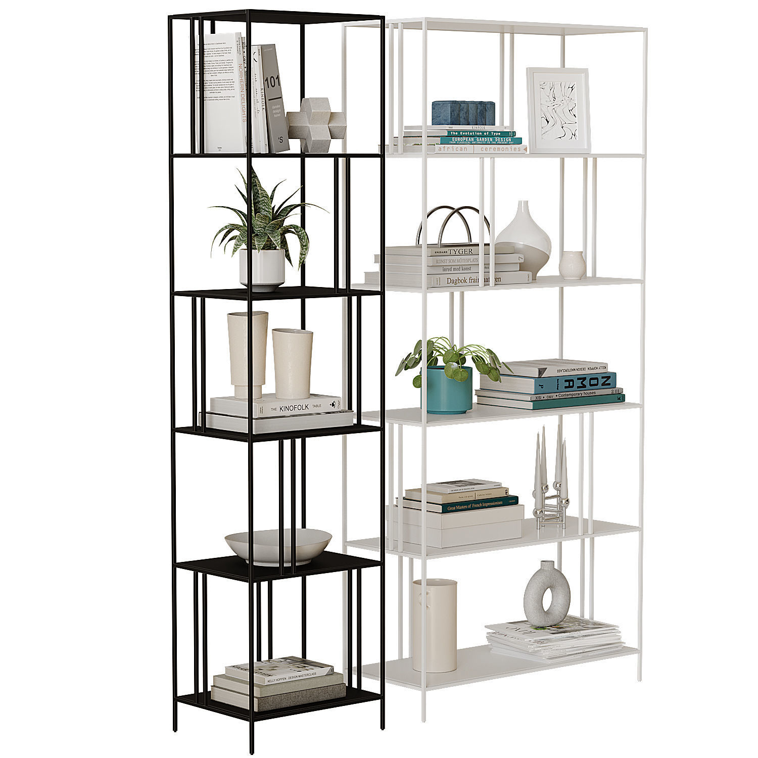 Westelm - Profile Bookcase 3D model_6