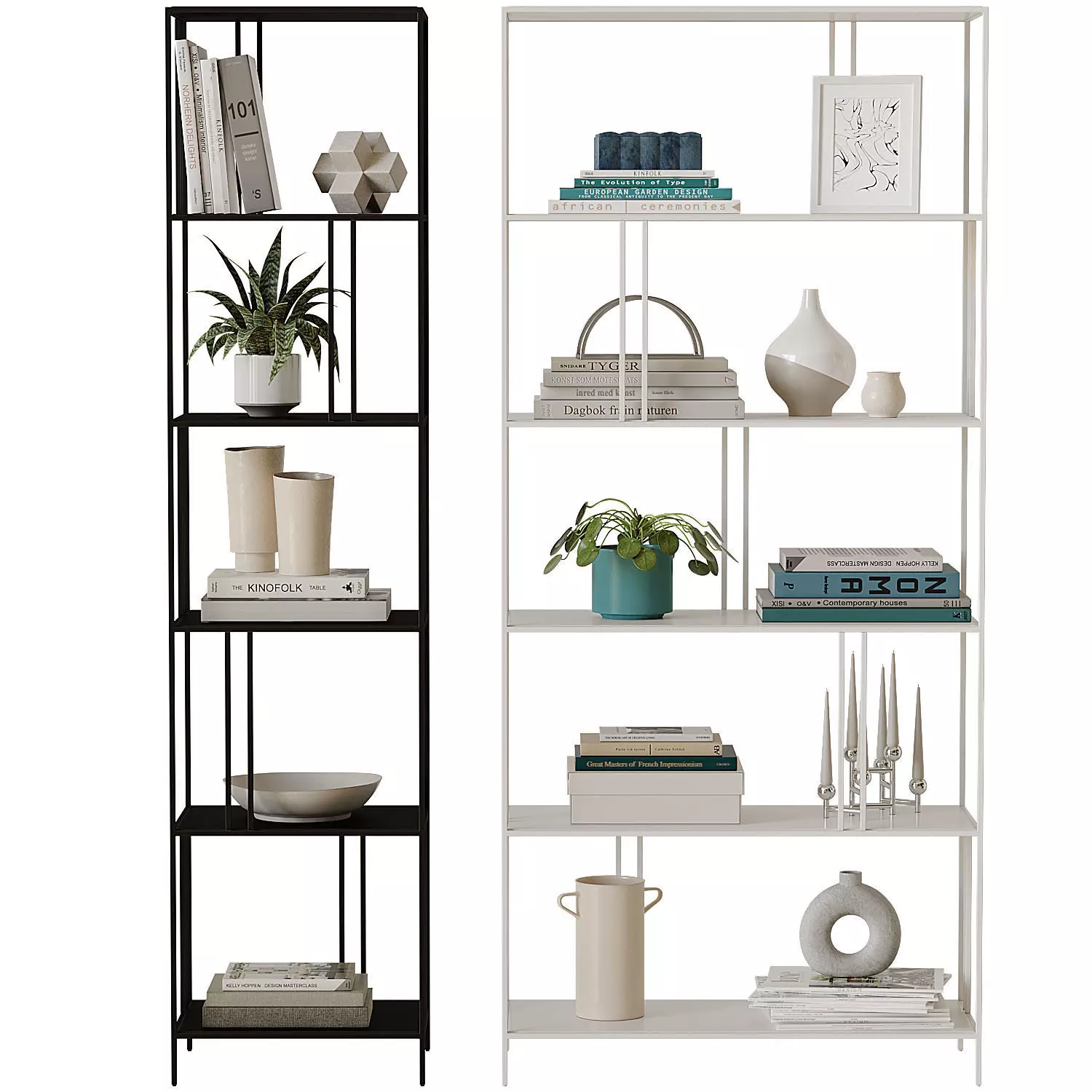 Westelm - Profile Bookcase 3D model_0