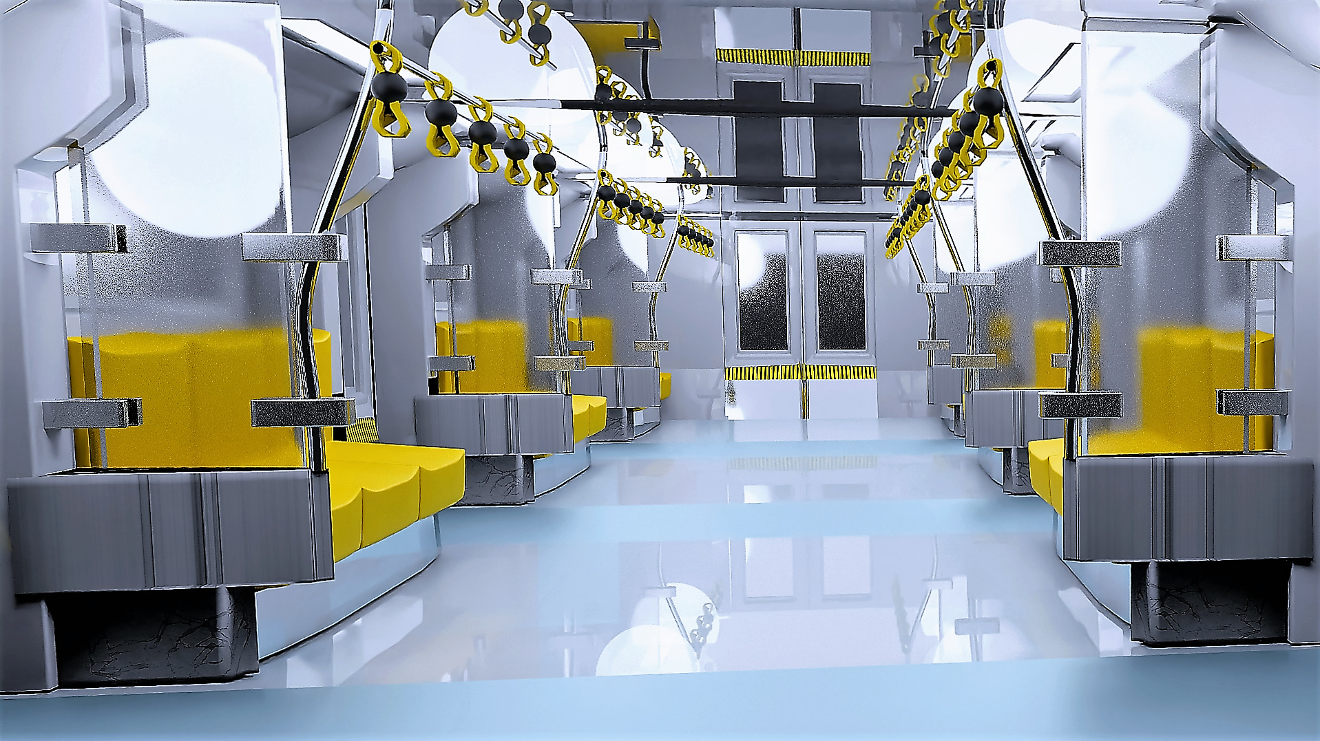 High Quality Subway Train 3D Model Realism at Its Finest 3D model_17