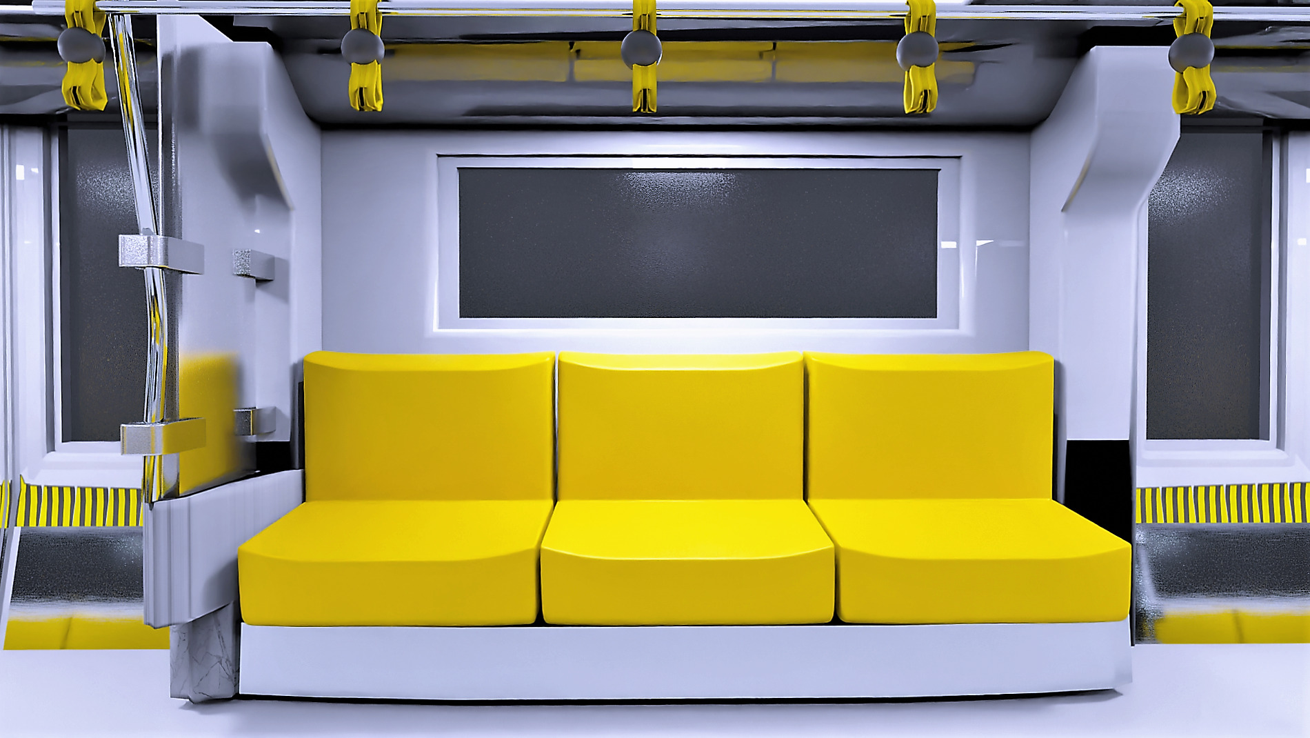 High Quality Subway Train 3D Model Realism at Its Finest 3D model_30