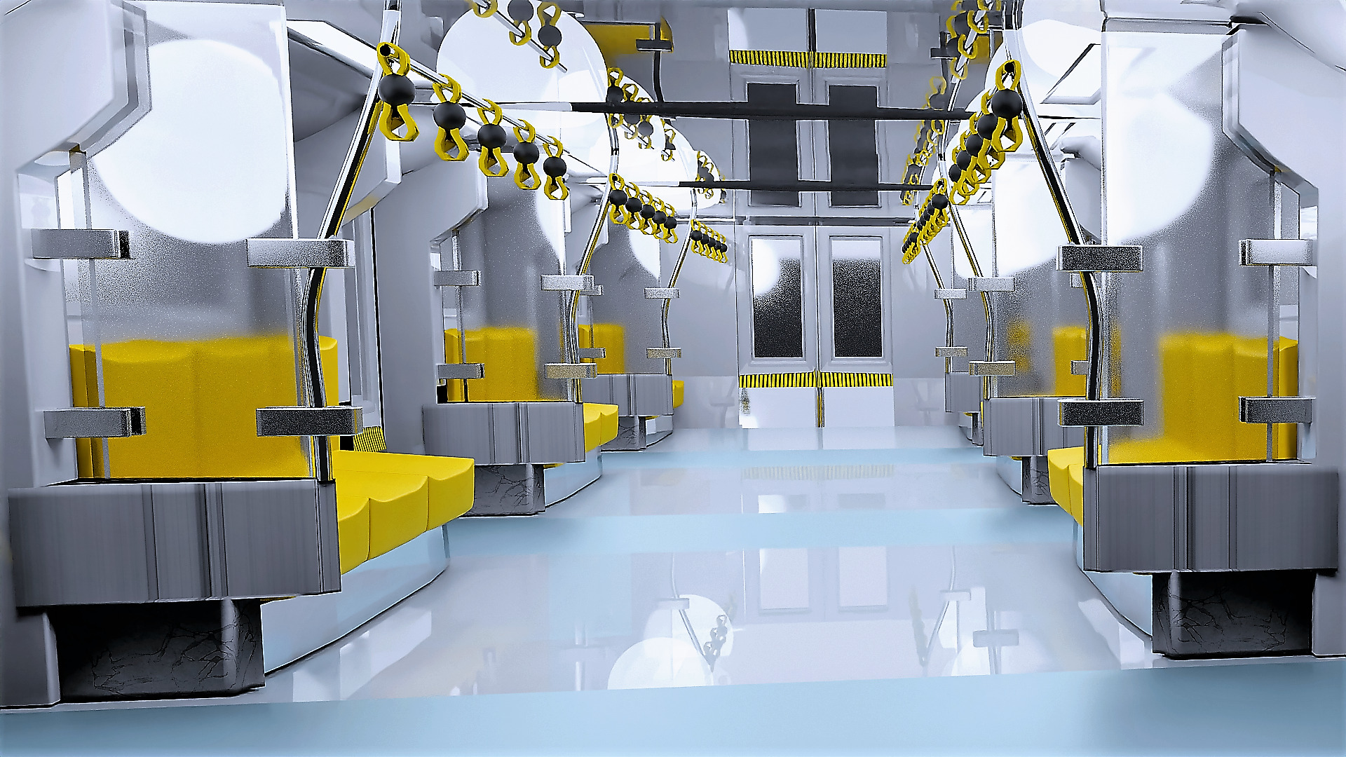 High Quality Subway Train 3D Model Realism at Its Finest 3D model_22