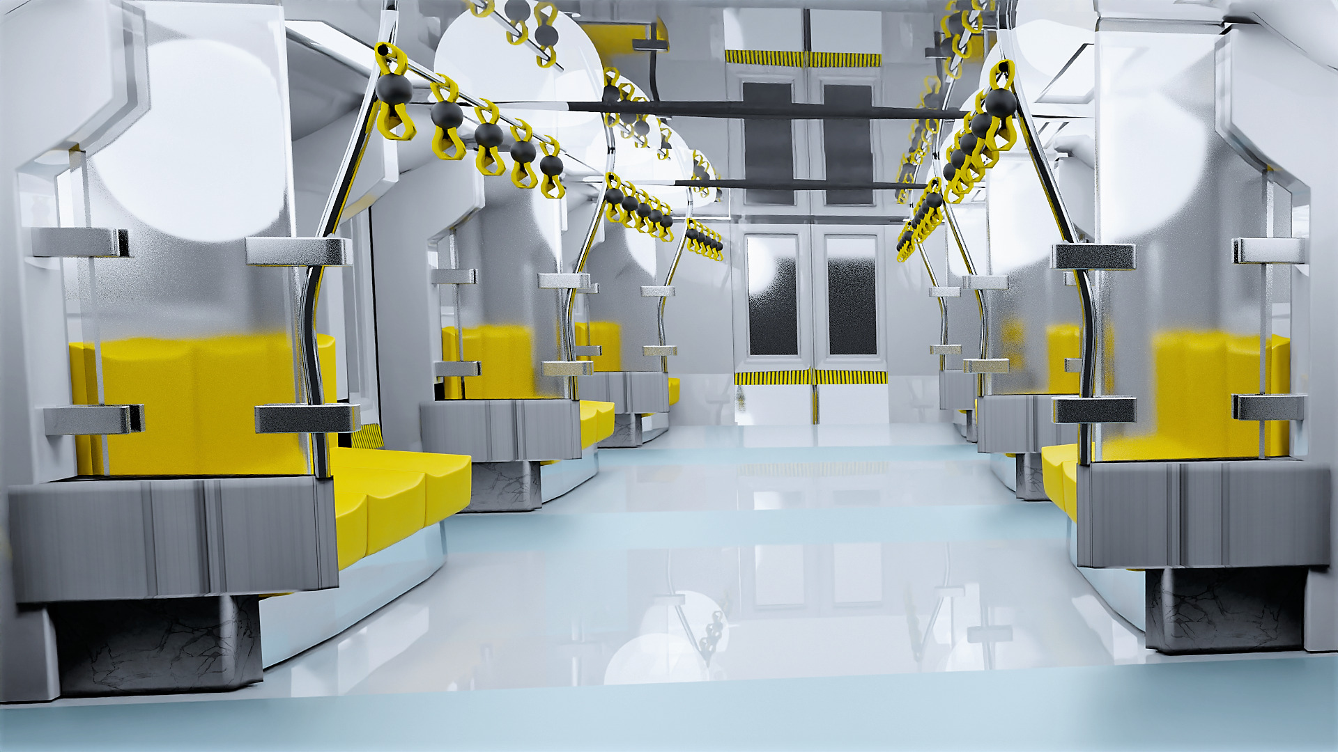 High Quality Subway Train 3D Model Realism at Its Finest 3D model_26