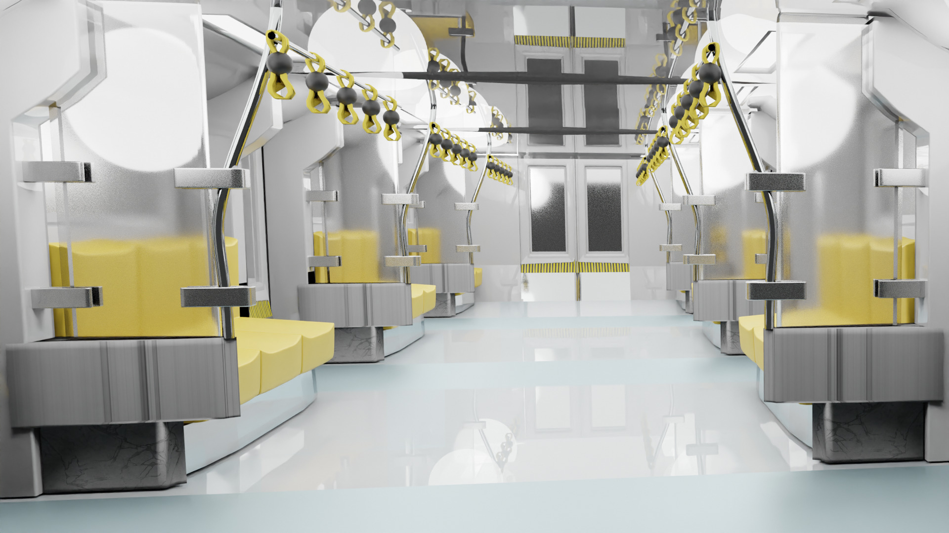 High Quality Subway Train 3D Model Realism at Its Finest 3D model_18