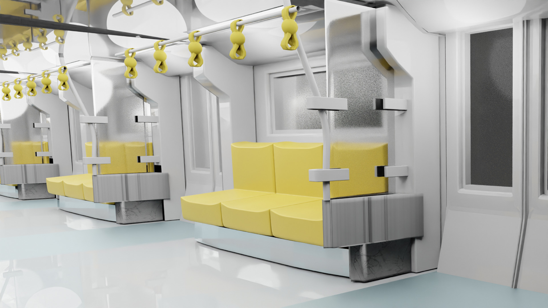 High Quality Subway Train 3D Model Realism at Its Finest 3D model_21