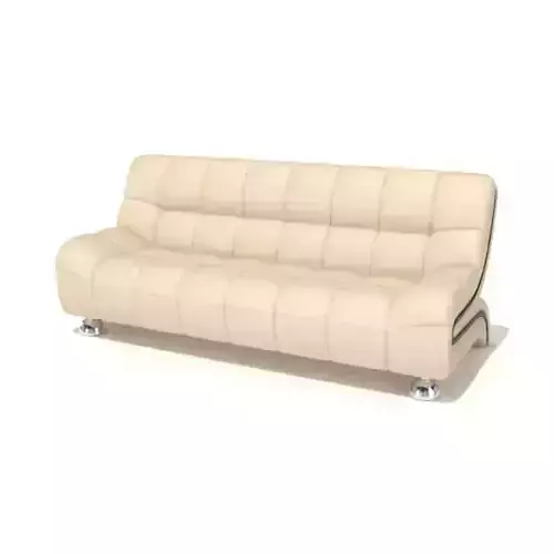 Long White Couch