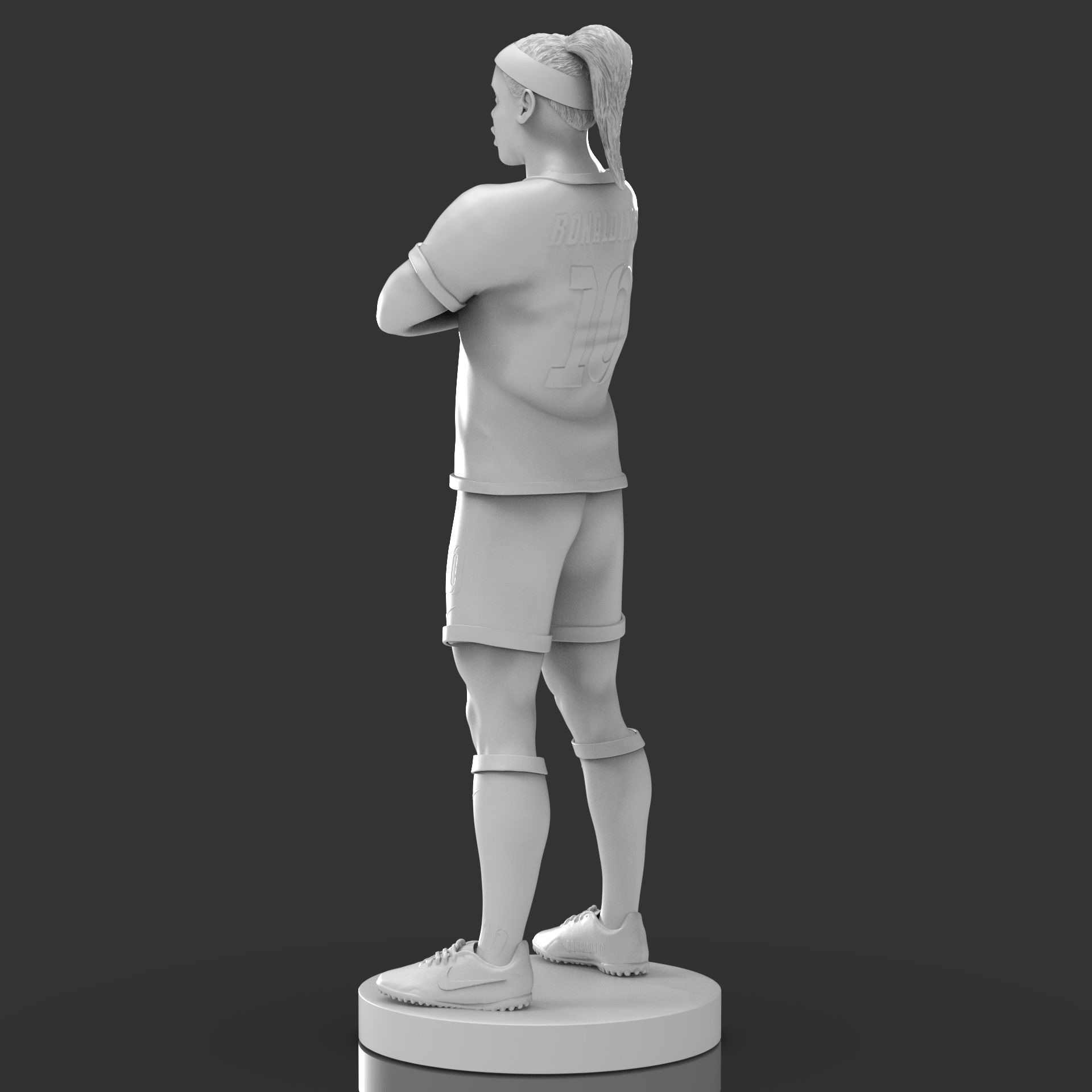 Ronaldinho Gaucho 3D Printable 3D print model_20