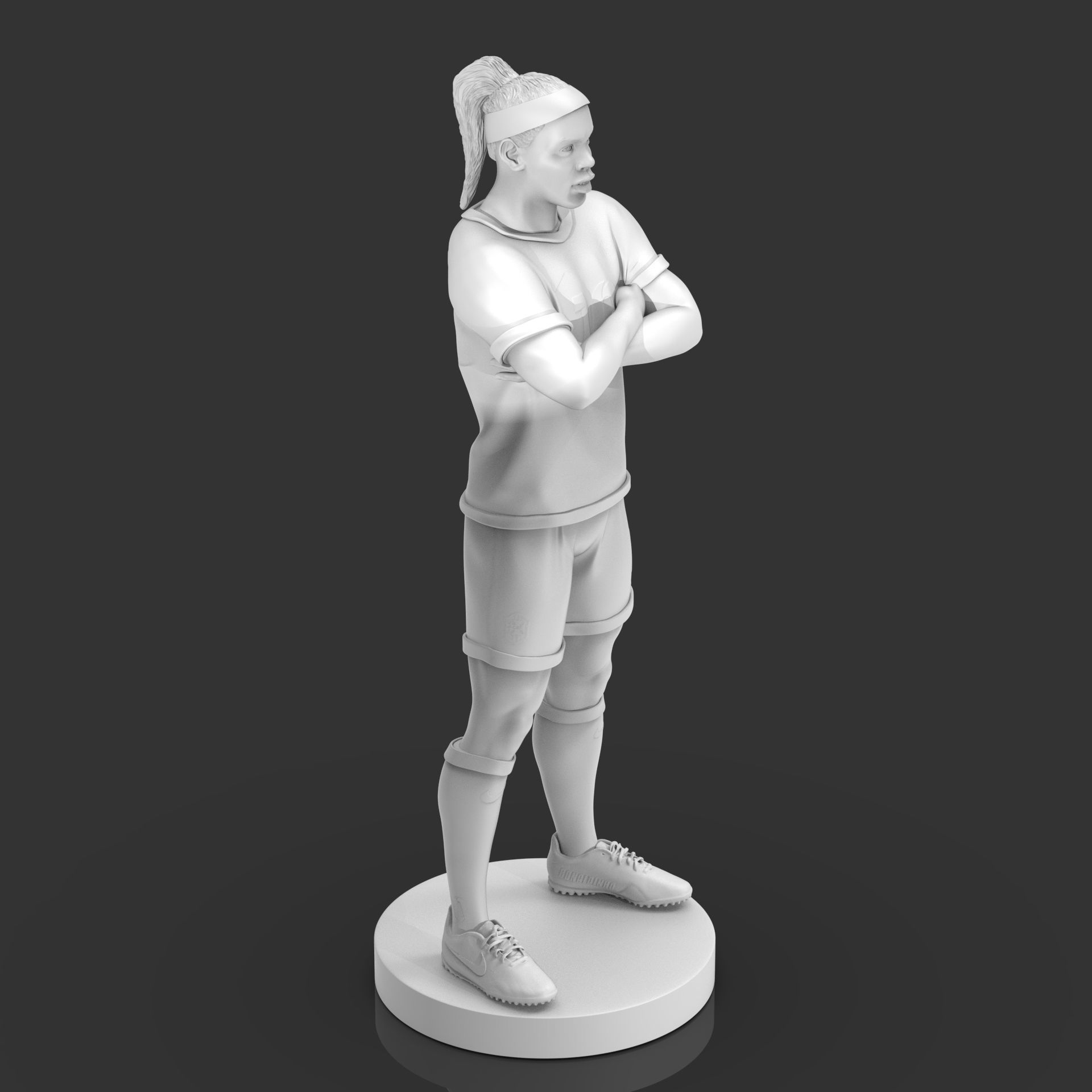Ronaldinho Gaucho 3D Printable 3D print model_22