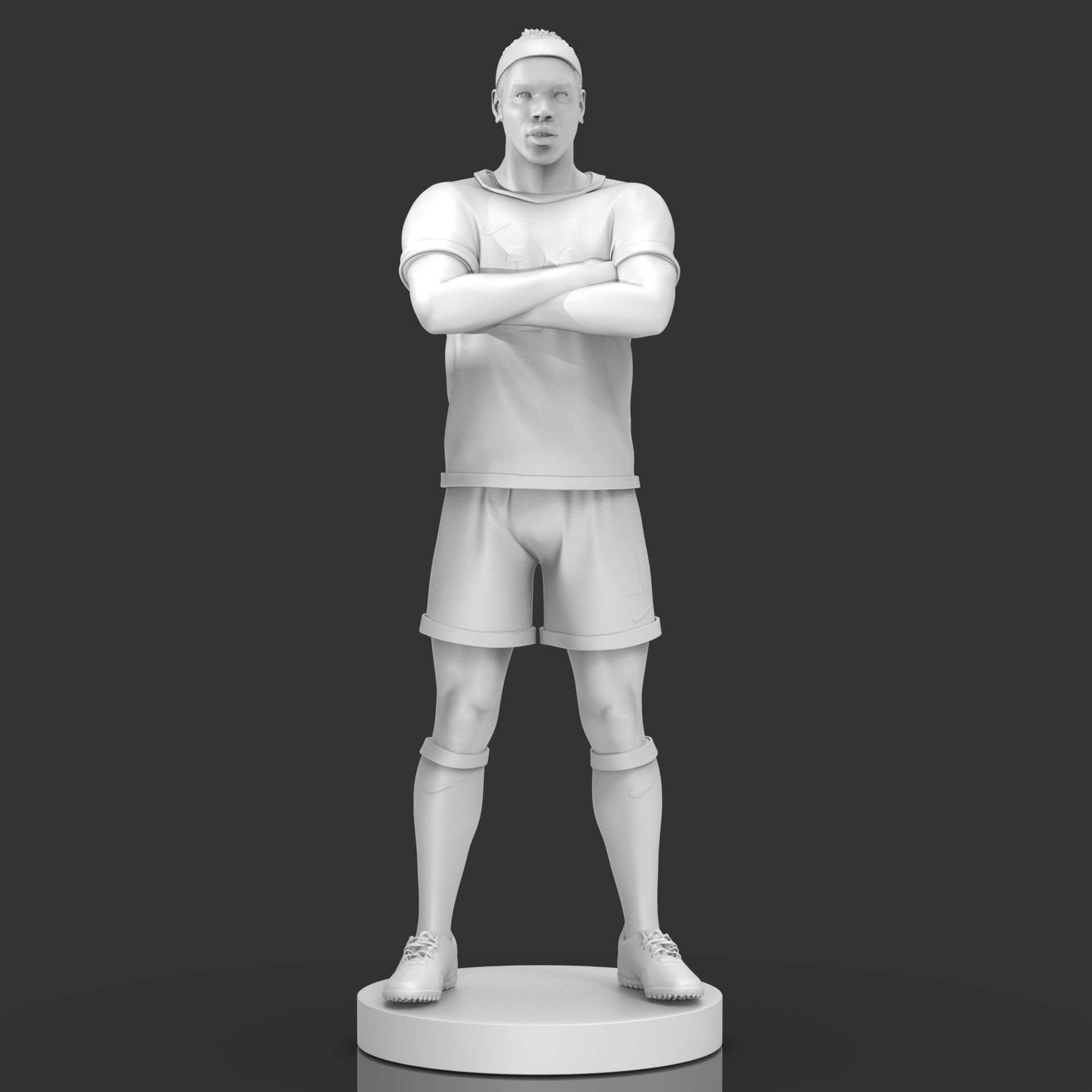 Ronaldinho Gaucho 3D Printable 3D print model_16