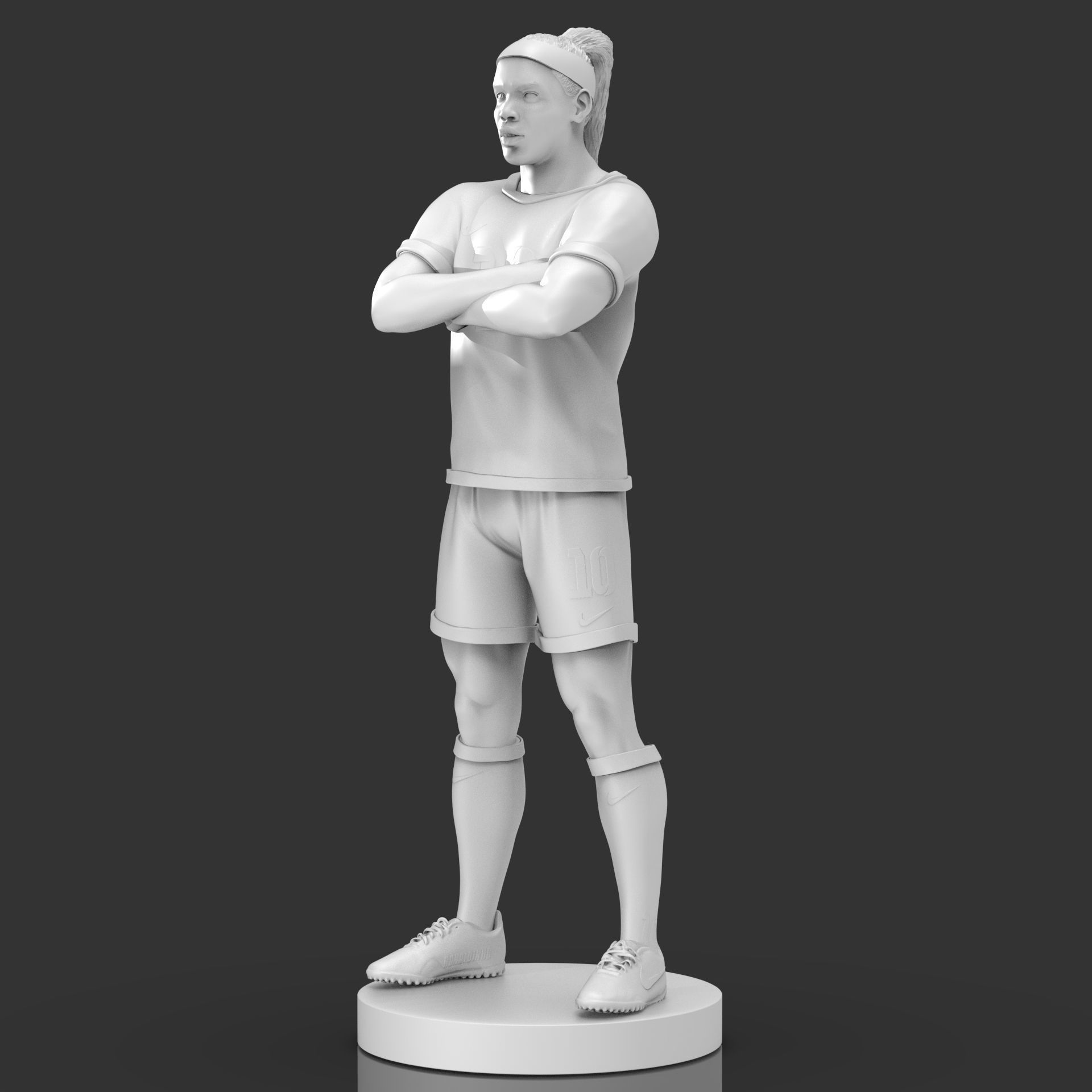 Ronaldinho Gaucho 3D Printable 3D print model_18
