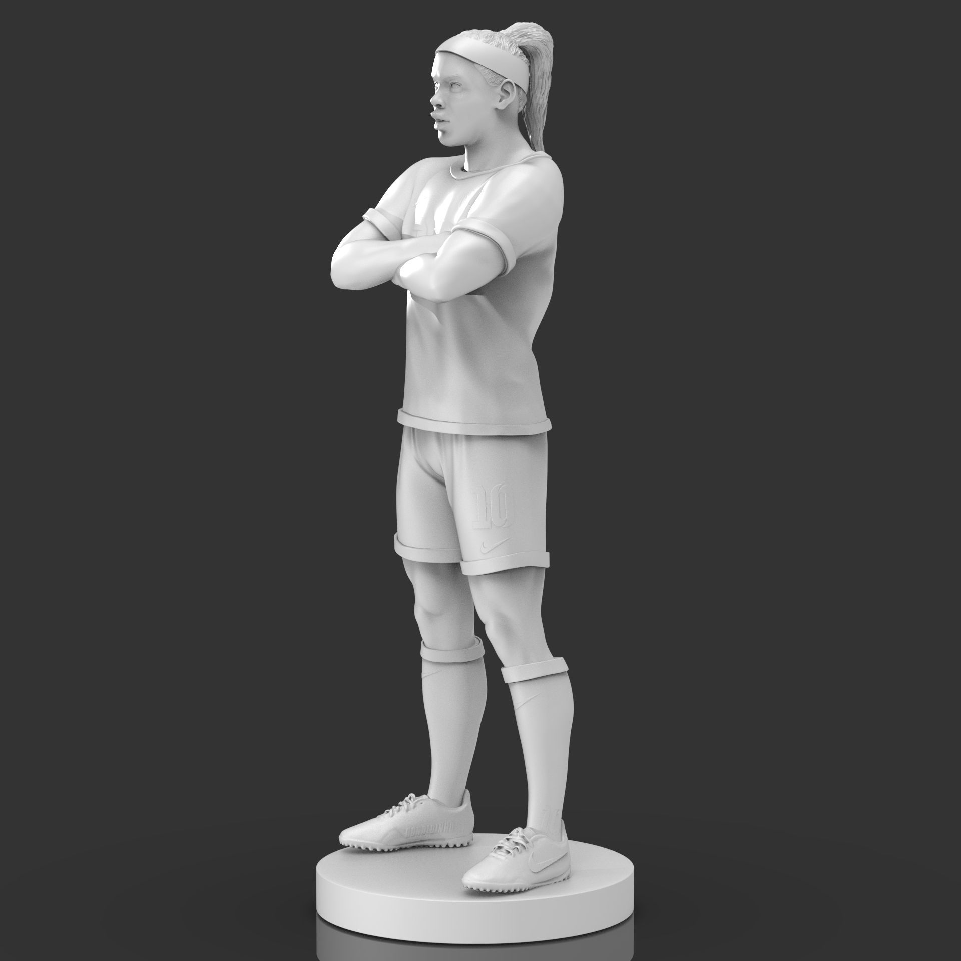 Ronaldinho Gaucho 3D Printable 3D print model_19