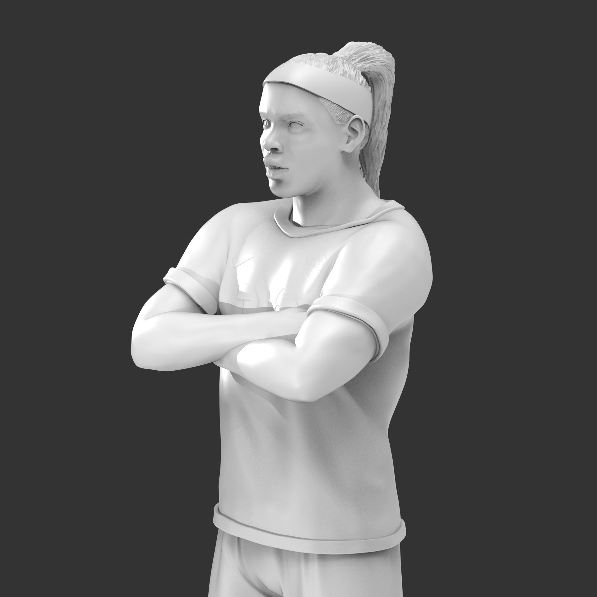 Ronaldinho Gaucho 3D Printable 3D print model_26