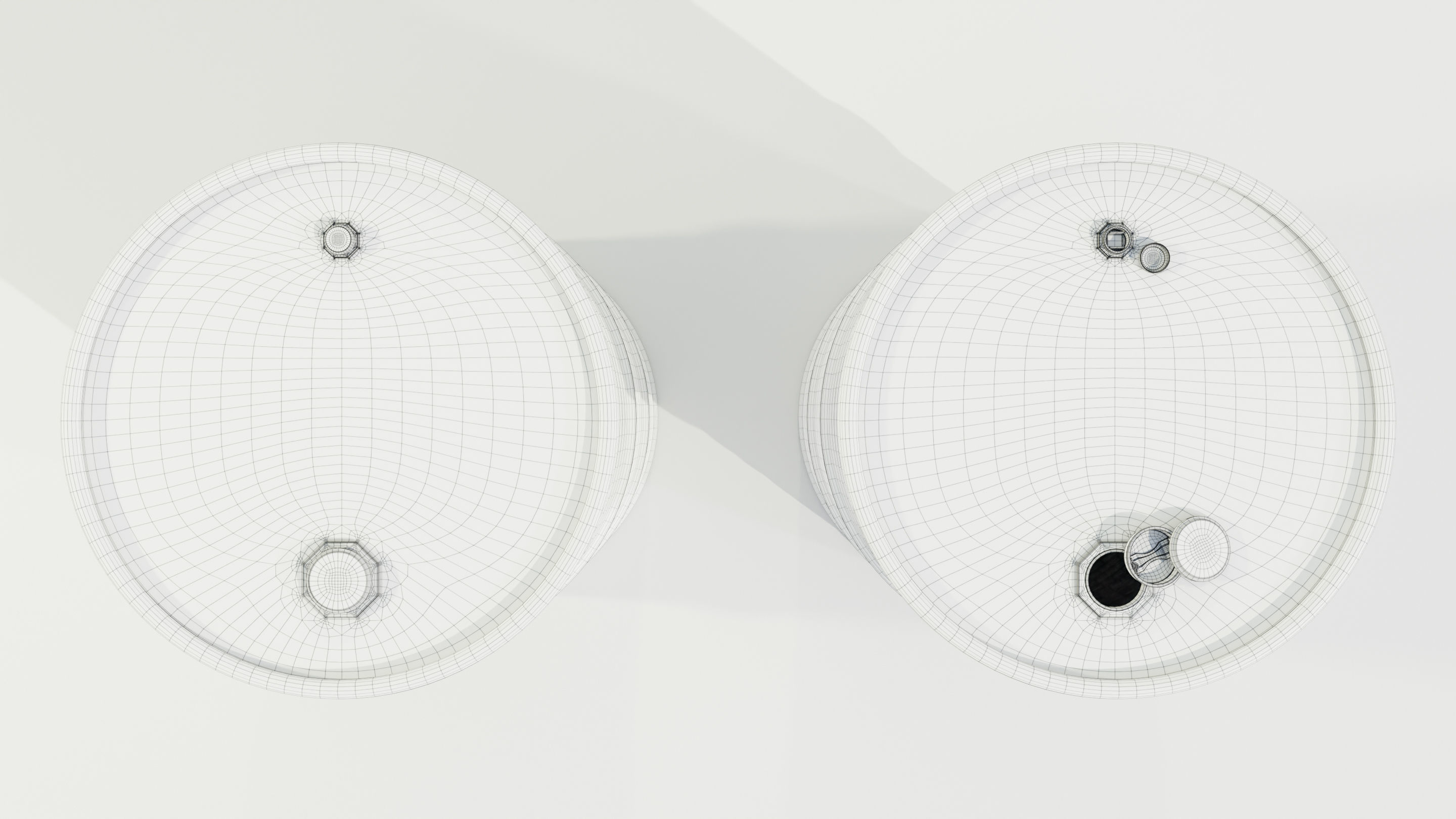 Steel Barrels 3D model_20