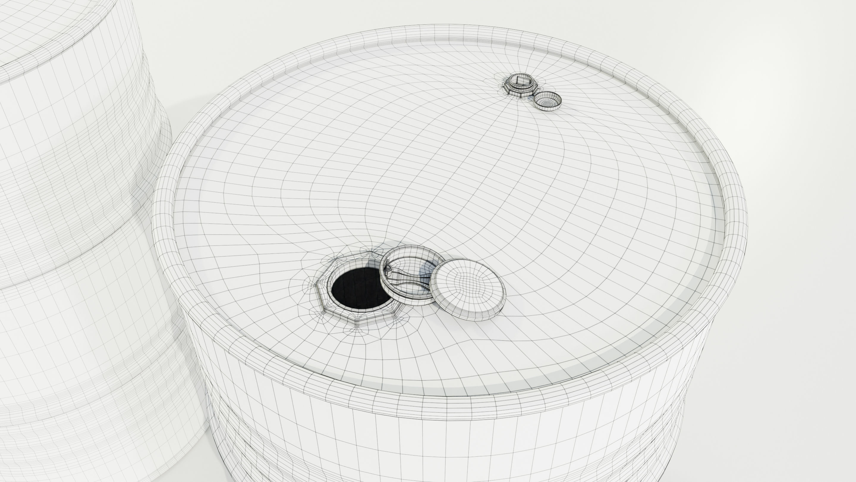 Steel Barrels 3D model_17