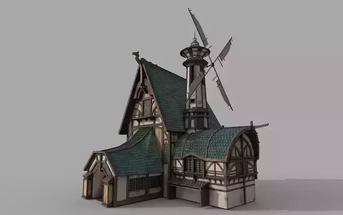 Nordic medieval house