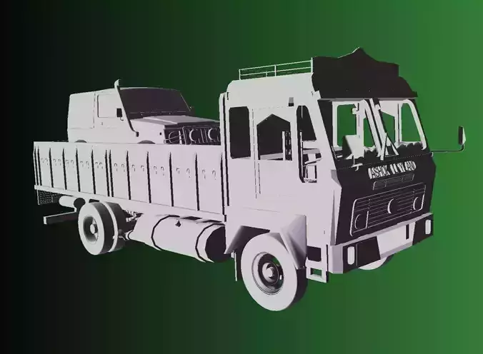 Ashok Leyland comet truck