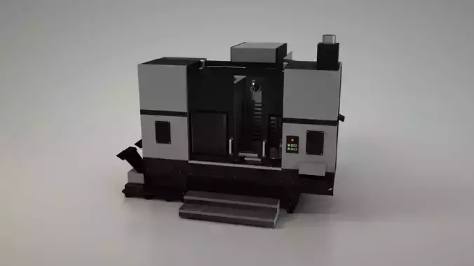 CNC Milling Machine   3D model