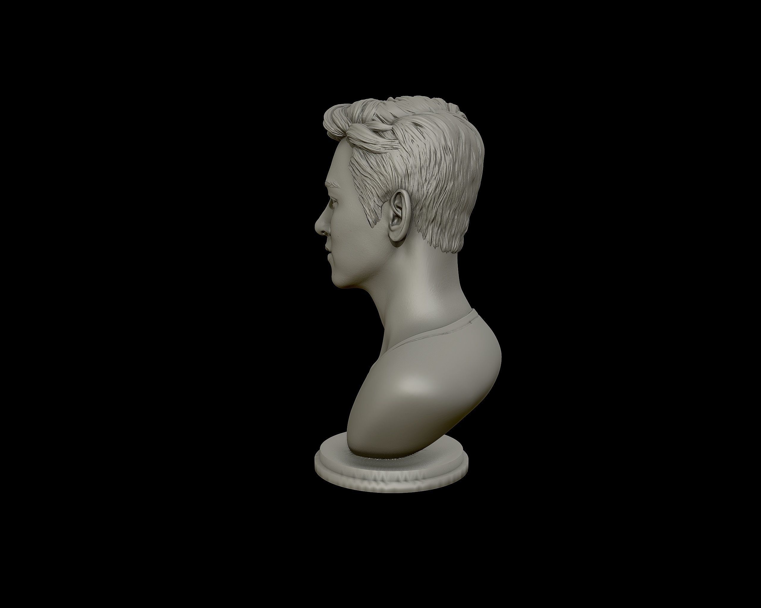 Ji Chang-wook portrait 3D print model_26