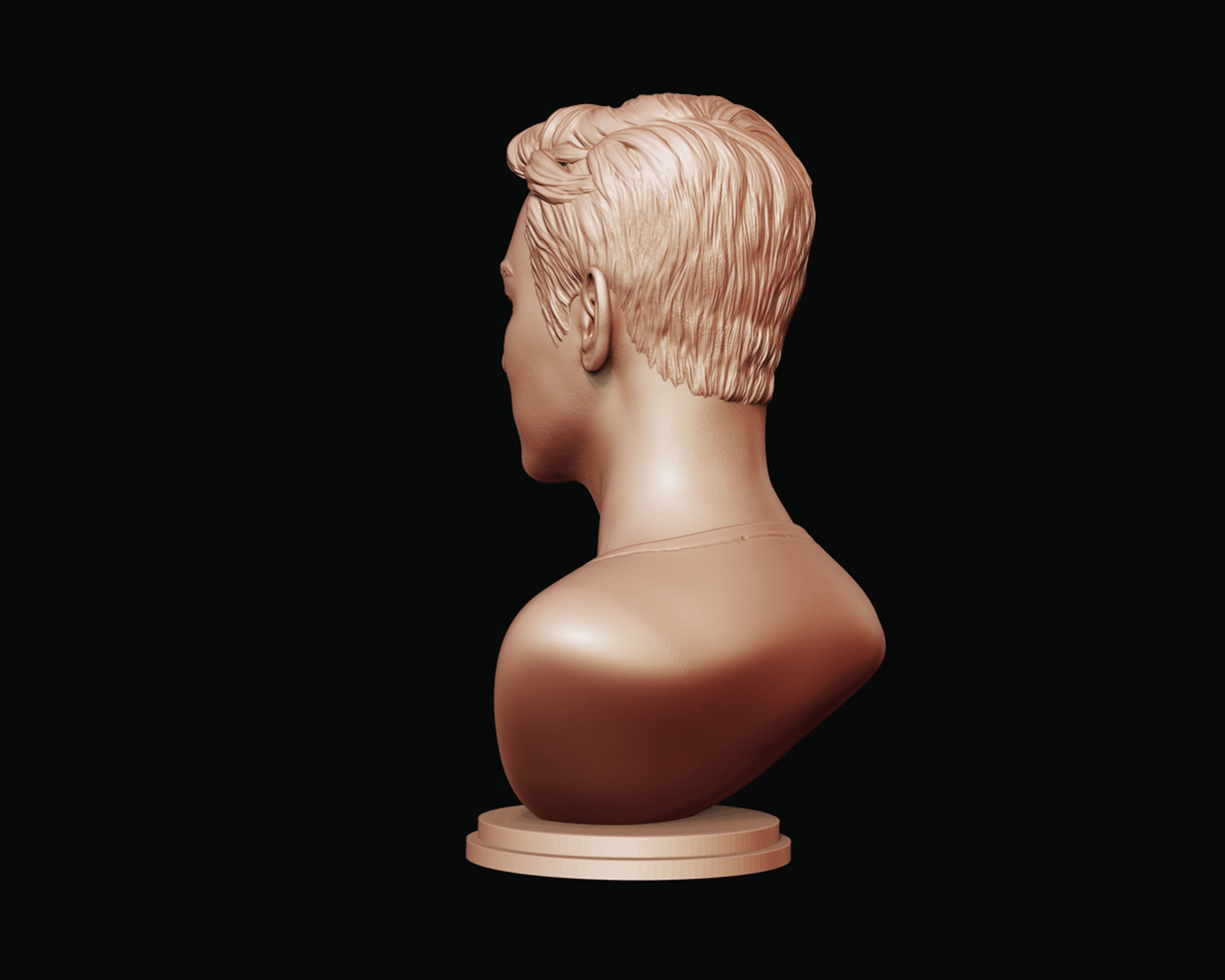 Ji Chang-wook portrait 3D print model_15