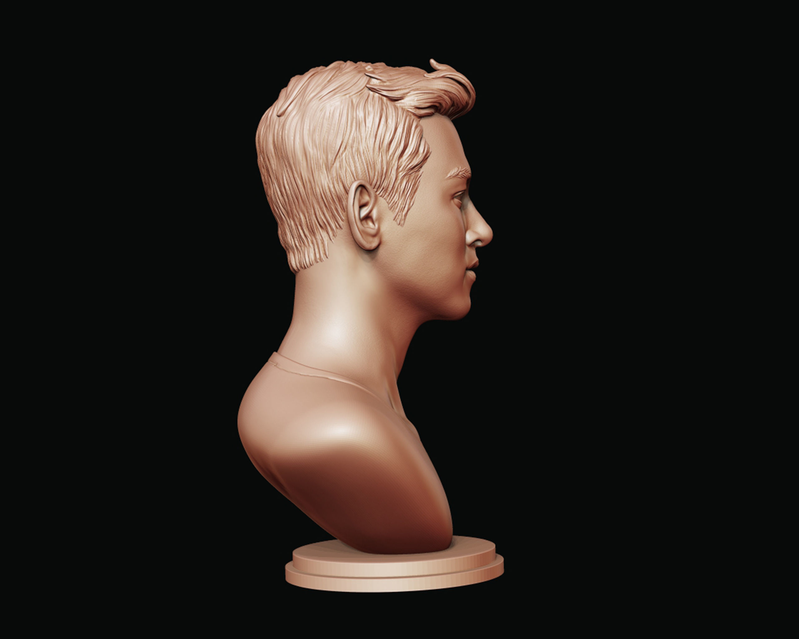 Ji Chang-wook portrait 3D print model_14