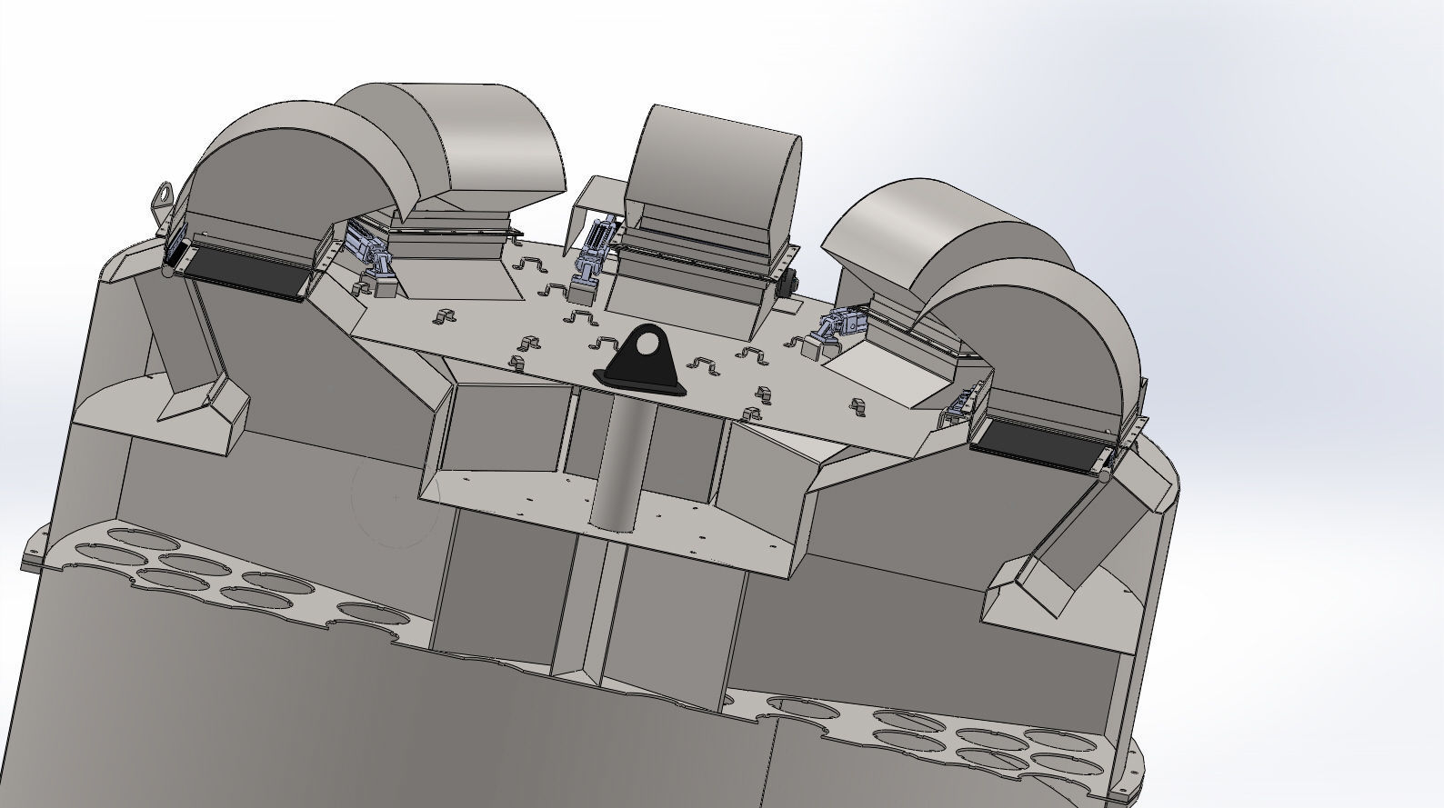 reverse air filter 7500m3 capacity 3D model_11