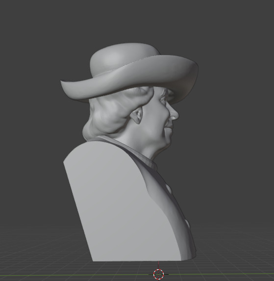 Queen Elizabeth 3D print model_20