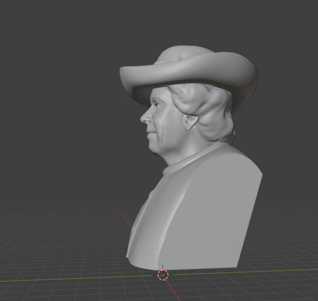 Queen Elizabeth 3D print model_3