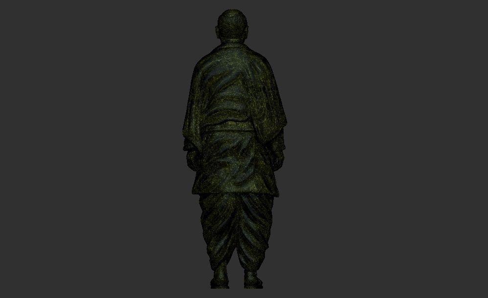 Sardar Patel Standing pose 3D print model_19
