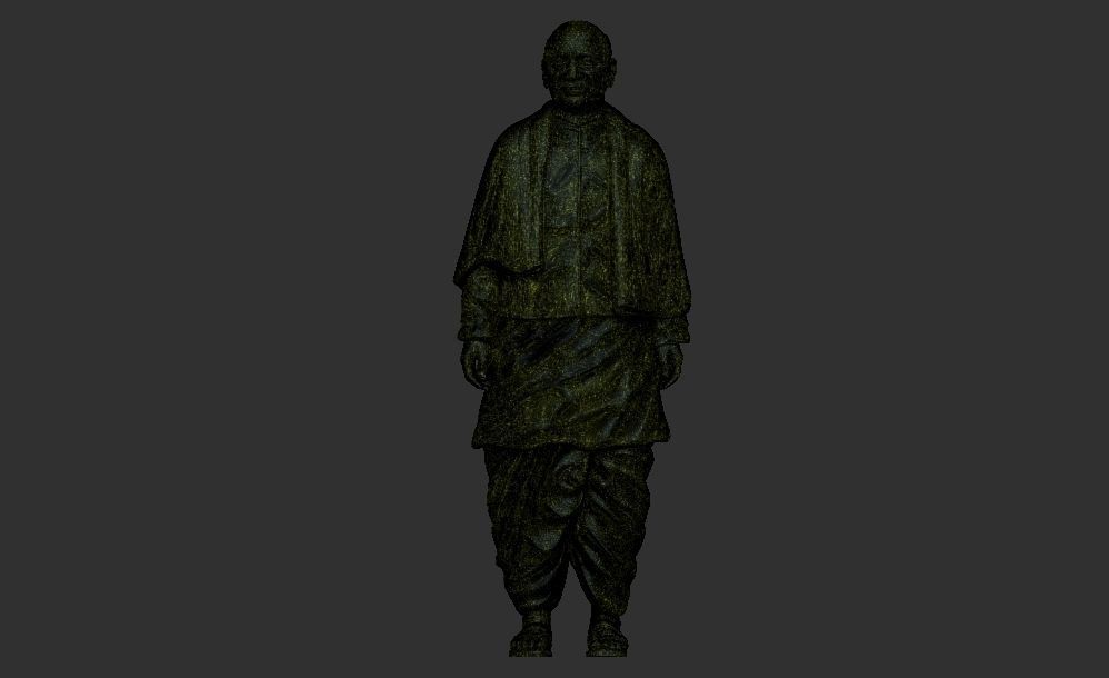 Sardar Patel Standing pose 3D print model_17