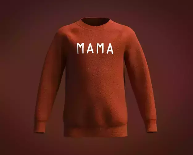 Kids-Sweatshirt orange sweatshirt