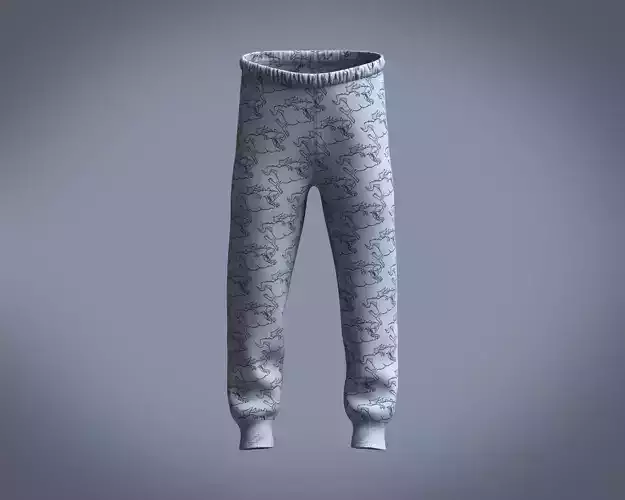 Kids-Printed Jogger