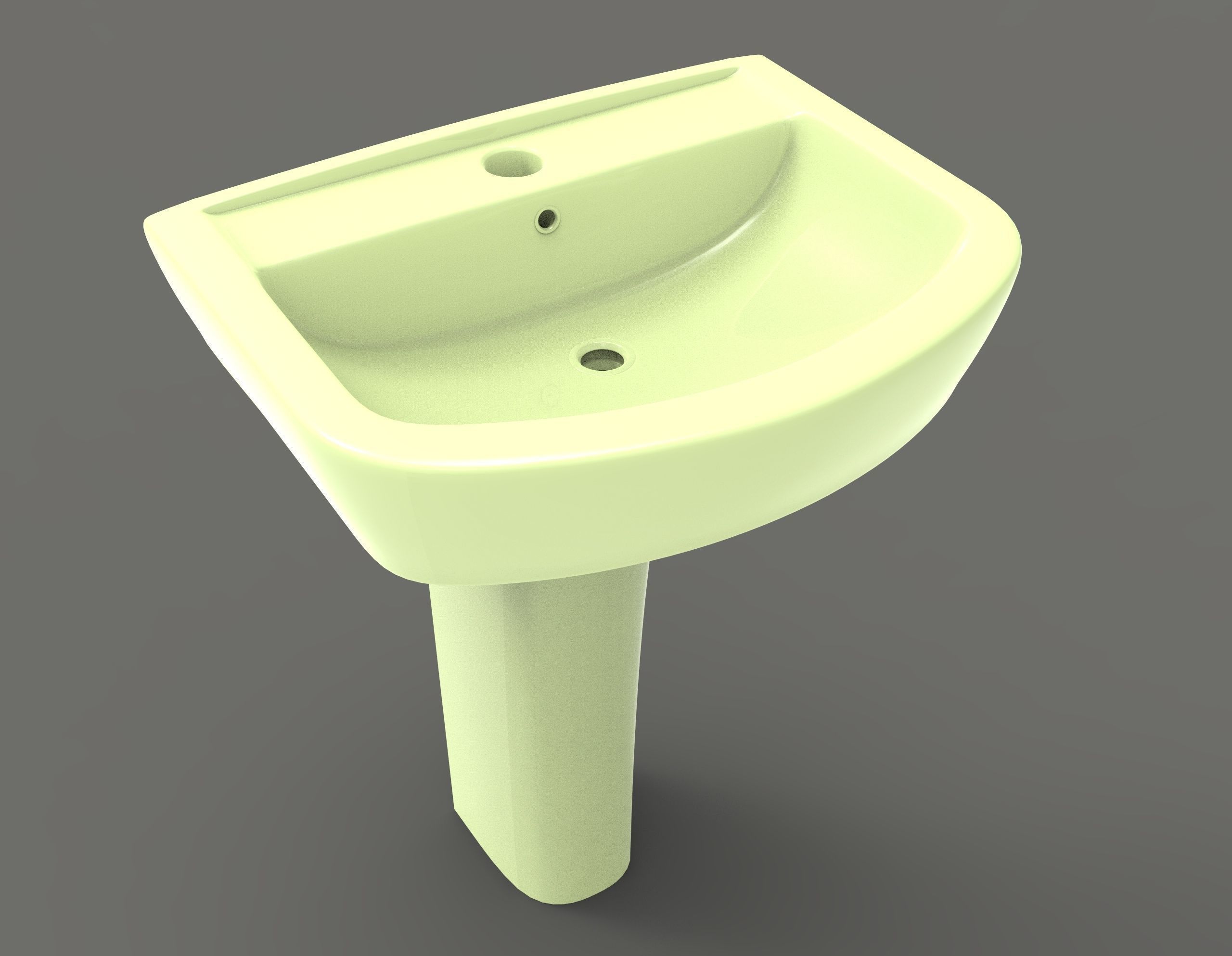 Wash Basin 3D model_2