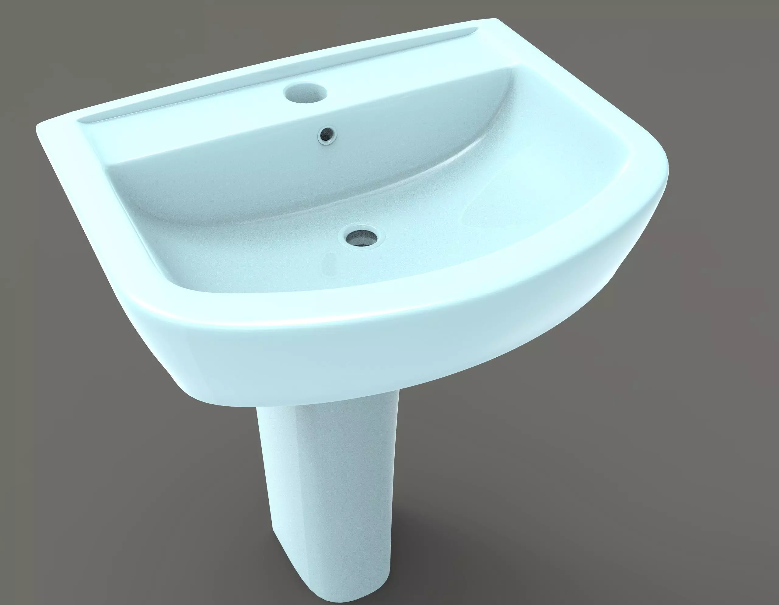Wash Basin 3D model_0