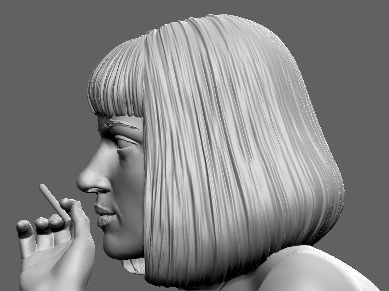 Mia Wallace NSFW 3D print model_21
