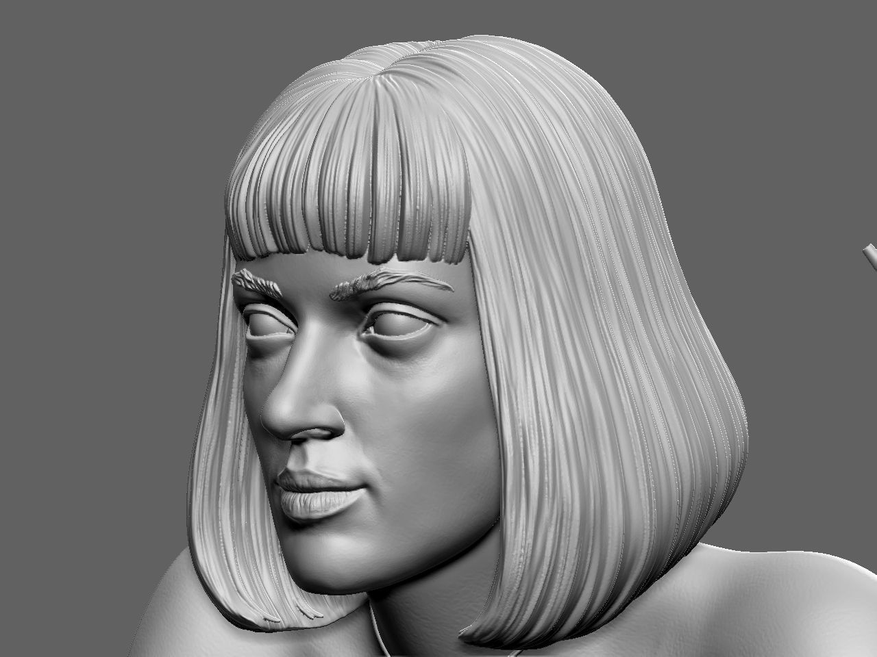 Mia Wallace NSFW 3D print model_22