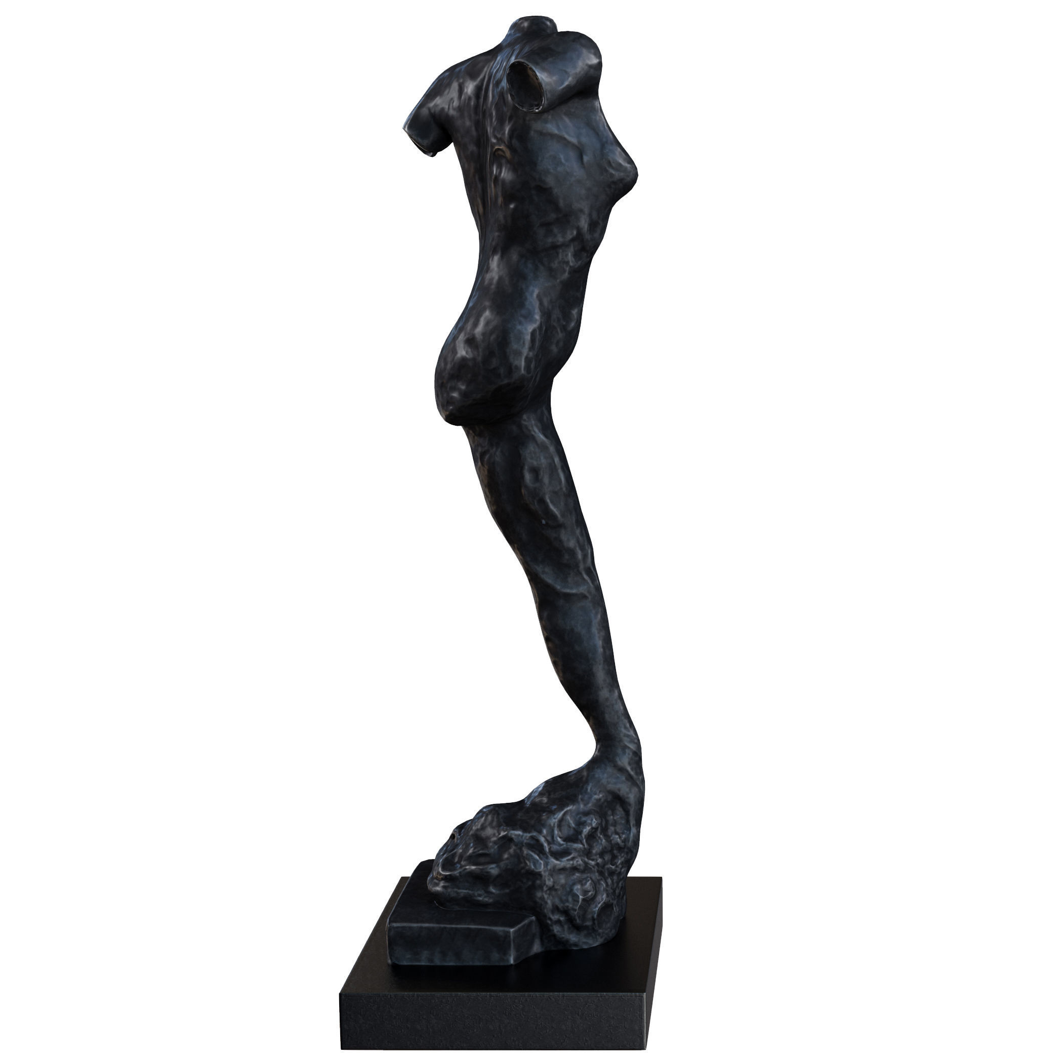 Bronze Sculpture 3D model_2